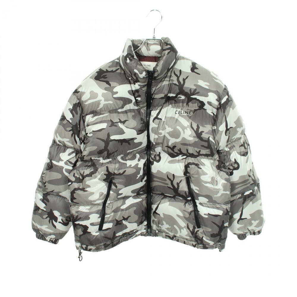 Celine Camouflage Down Jacket Coat #338791C10B